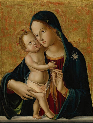 Antonio di Benedetto Aquilio - Madonna And Child.webp