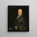 Il pittore Mattheus Ignatius van Bree - Antoon van IJsendijck — quadro incorniciato alla parete