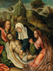 La Lamentation - Scuola di Anversa — vista dell’opera