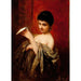 Dama con una lettera - Apolinary Kotowicz — vista dell’opera