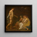 Apollo che carica le Parche di visitare Ceres che è fuggita dalla Terra - Nicolai Abildgaard — quadro incorniciato alla parete