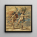 Apollon e Dafne - Jan Boeckhorst — quadro incorniciato alla parete