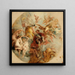 Apothéose del Duca di Buckingham - Eugène Delacroix — quadro incorniciato alla parete