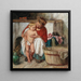 Dopo il bagno - Gustav Igler — quadro incorniciato alla parete
