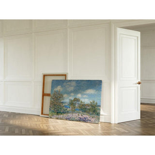 Après-midi de mai à By, près de Moret-sur-Loing - Alfred Sisley | Reproduction Tableau Décoration murale affiche copie