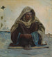 arabo seduto di fronte - Henry Brokman — vista dell’opera