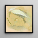 Araignée blanche in porcellana - Emma Beach Thayer — quadro incorniciato alla parete