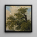 Alberi - Julius Schoppe — quadro incorniciato alla parete