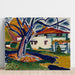 Riproduzione del dipinto Alberi blu - Henry Lyman Saÿen