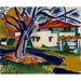 Riproduzione del dipinto Alberi blu - Henry Lyman Saÿen
