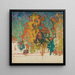 Alberi in fiore - Nikolai Triik — quadro incorniciato alla parete