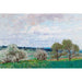 Riproduzione del dipinto Alberi in fiore a Deutschlandsberg - Alfred Zoff