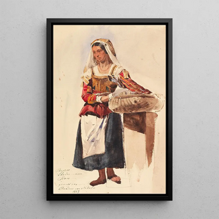 Arcadius Von Nikitin - Rmische Buerin mit Korb.webp