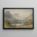 Lago di montagna - Archer Stanley — quadro incorniciato alla parete