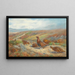 L'ancienne route de transumanza - Archibald Thorburn — quadro incorniciato alla parete