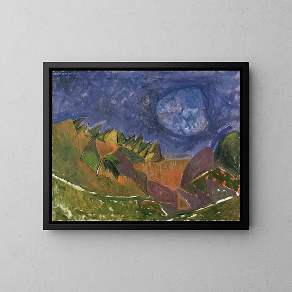 Paesaggio - Arie van de Giessen — quadro incorniciato alla parete