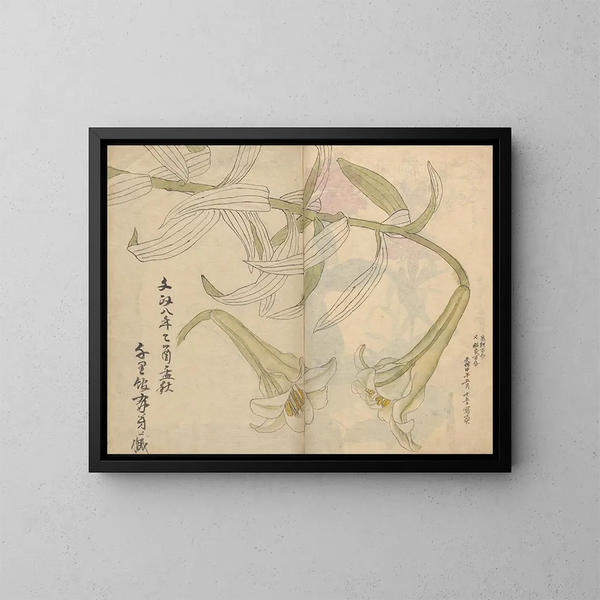 Carnet de croquis Pl012 - Ariyoshi Kondo — quadro incorniciato alla parete