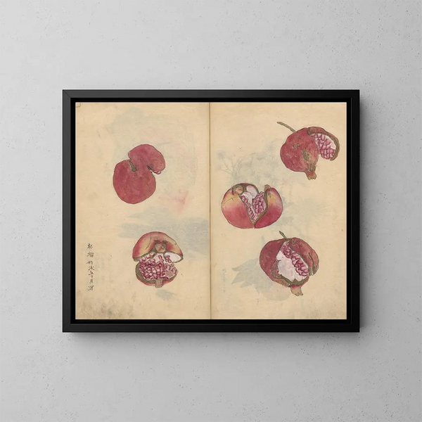 Carnet de croquis Pl018 - Ariyoshi Kondo — quadro incorniciato alla parete