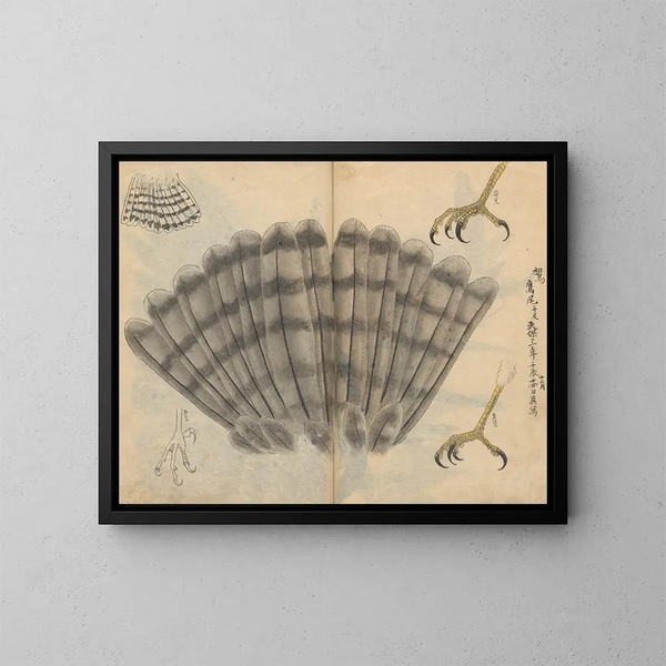 Carnet de croquis Pl021 - Ariyoshi Kondo — quadro incorniciato alla parete