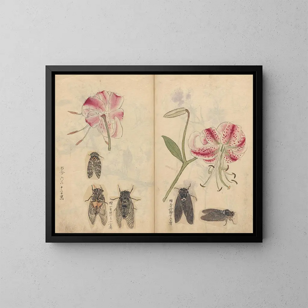 Carnet de croquis Pl044 - Ariyoshi Kondo — quadro incorniciato alla parete