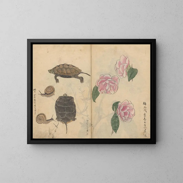 Carnet de croquis Pl060 - Ariyoshi Kondo — quadro incorniciato alla parete