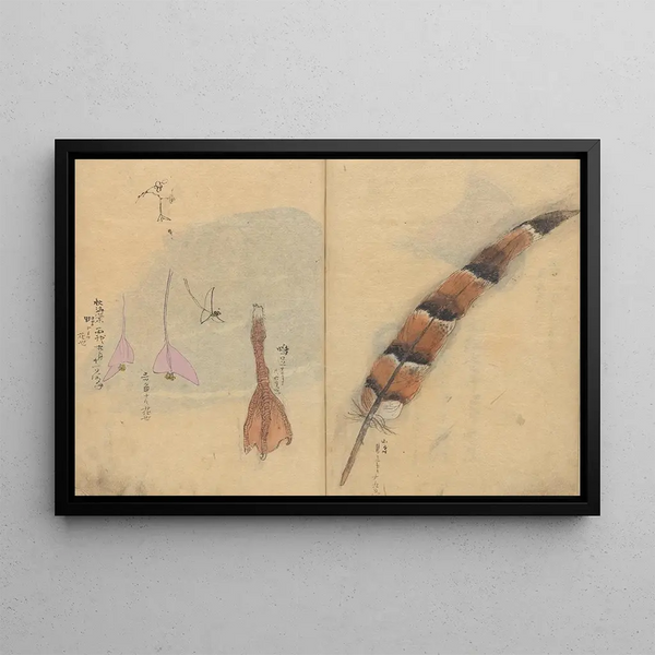 Carnet de croquis Pl065 - Ariyoshi Kondo — quadro incorniciato alla parete