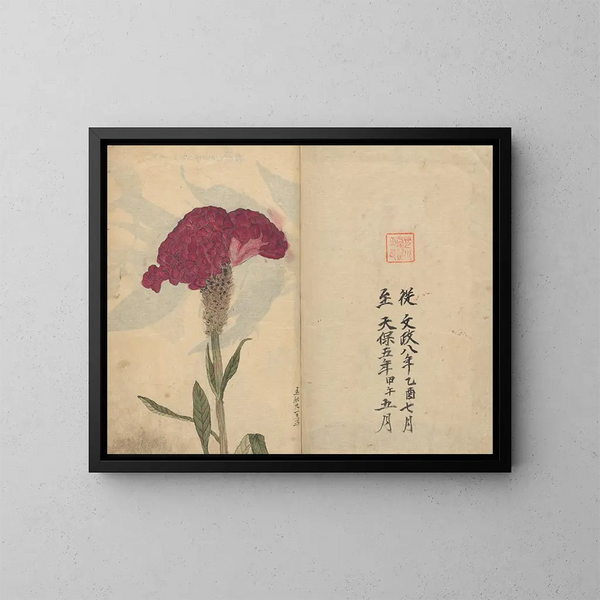Carnet de croquis Pl068 - Ariyoshi Kondo — quadro incorniciato alla parete