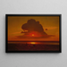 Tramonto rosso sul Dnepr - Arkhip Ivanovich Kuindzhi — quadro incorniciato alla parete