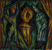 Arlecchino, Colombina e Pierrot - Mark Gertler — vista dell’opera