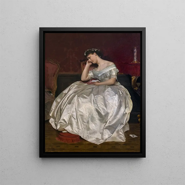 Trop tard ou la lettre - Armand Cambon — quadro incorniciato alla parete
