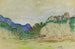Agay, il monte Vinaigre - Armand Guillaumin — vista dell’opera