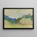 Agay, il monte Vinaigre - Armand Guillaumin — quadro incorniciato alla parete
