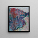 Bords de la Sedelle Crozant - Armand Guillaumin — quadro incorniciato alla parete