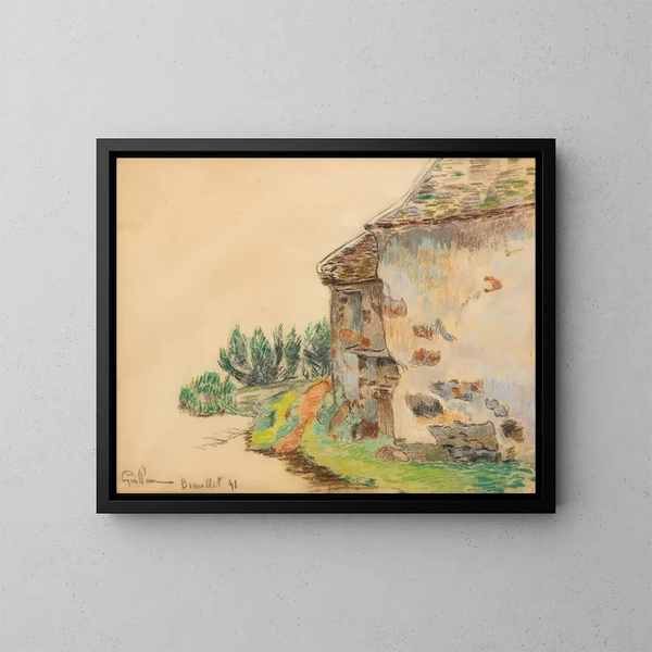 Breuillet, Île-de-France - Armand Guillaumin — quadro incorniciato alla parete