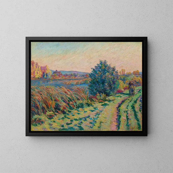 Chemin de campagne - Armand Guillaumin — quadro incorniciato alla parete