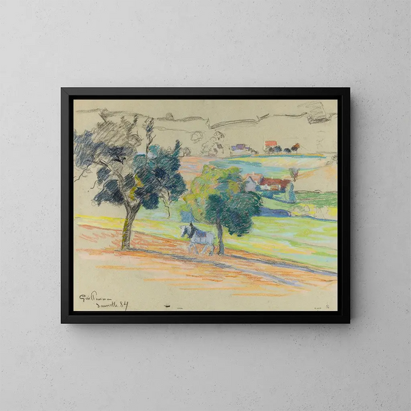 Damiette - Armand Guillaumin — quadro incorniciato alla parete