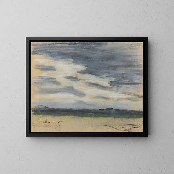Studio di cielo - Armand Guillaumin — quadro incorniciato alla parete
