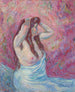 Giovane donna nuda drappeggiata - Armand Guillaumin — vista dell’opera