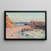 La Pierrière, Saint-Palais, marea crescente - Armand Guillaumin — quadro incorniciato alla parete