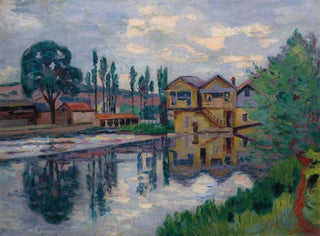 La scierie di Poitiers - Armand Guillaumin — vista dell’opera
