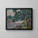 Il Diga di Génetin - Armand Guillaumin — quadro incorniciato alla parete