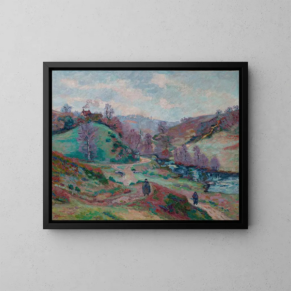 Le Pont Charraud à la Creuse - Armand Guillaumin — quadro incorniciato alla parete
