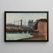 Le Pont d'Austerlitz - Armand Guillaumin — quadro incorniciato alla parete