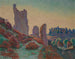 Le Rovine del Castello di Crozant - Armand Guillaumin — vista dell’opera