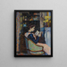 Mademoiselle Guillaumin lisant - Armand Guillaumin — quadro incorniciato alla parete