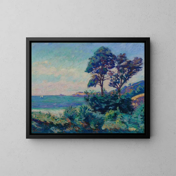 marino a Saint-Palais - Armand Guillaumin — quadro incorniciato alla parete