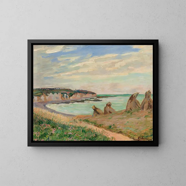Paesaggio della Manica - Armand Guillaumin — quadro incorniciato alla parete