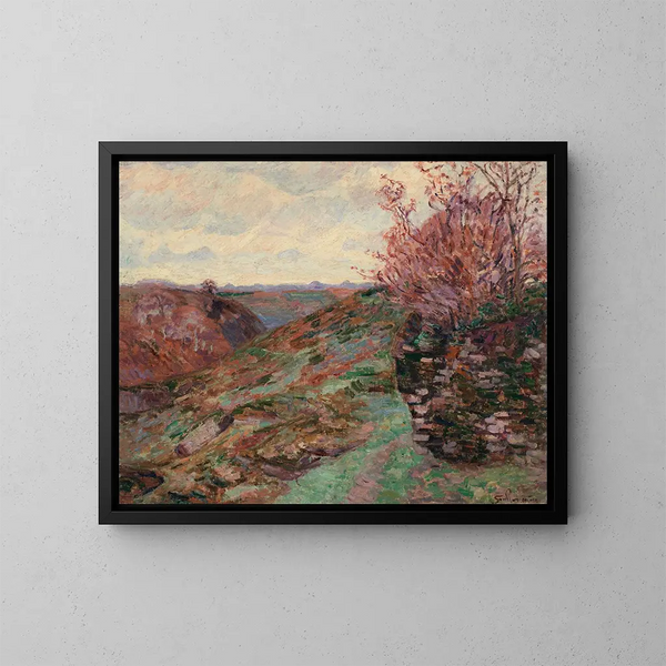 Paesaggio - Armand Guillaumin — quadro incorniciato alla parete