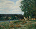 Paesaggio dell'Île-de-France - Armand Guillaumin — vista dell’opera