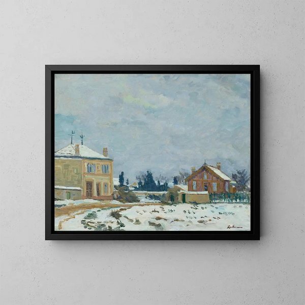 Paesaggio in Île-de-France - Armand Guillaumin — quadro incorniciato alla parete